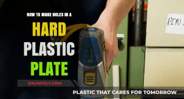 Drilling Holes in Hard Plastic Plates: Tools, Techniques, and Tips