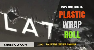 Easy DIY Guide: Creating Holes in Plastic Wrap Rolls Effortlessly