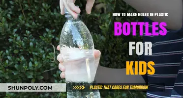 Creative Kids' Guide: Making Holes in Plastic Bottles Safely