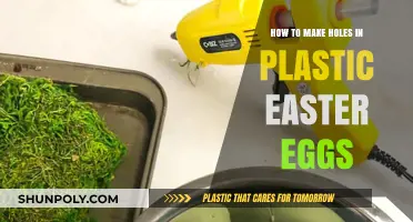 Easy DIY Guide: Drilling Perfect Holes in Plastic Easter Eggs
