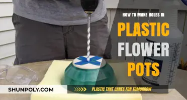 Easy DIY Guide: Drilling Holes in Plastic Flower Pots