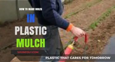 Easy Techniques for Creating Holes in Plastic Mulch for Gardening