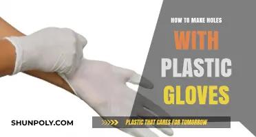 Creative DIY: Making Holes in Plastic Gloves for Practical Uses