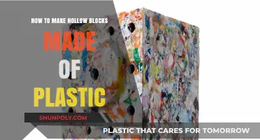 Eco-Friendly DIY: Crafting Hollow Plastic Blocks for Sustainable Projects