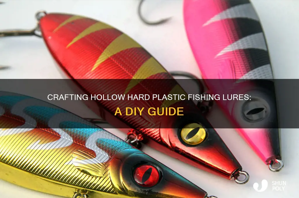 how to make hollow hard plastic fishing lures