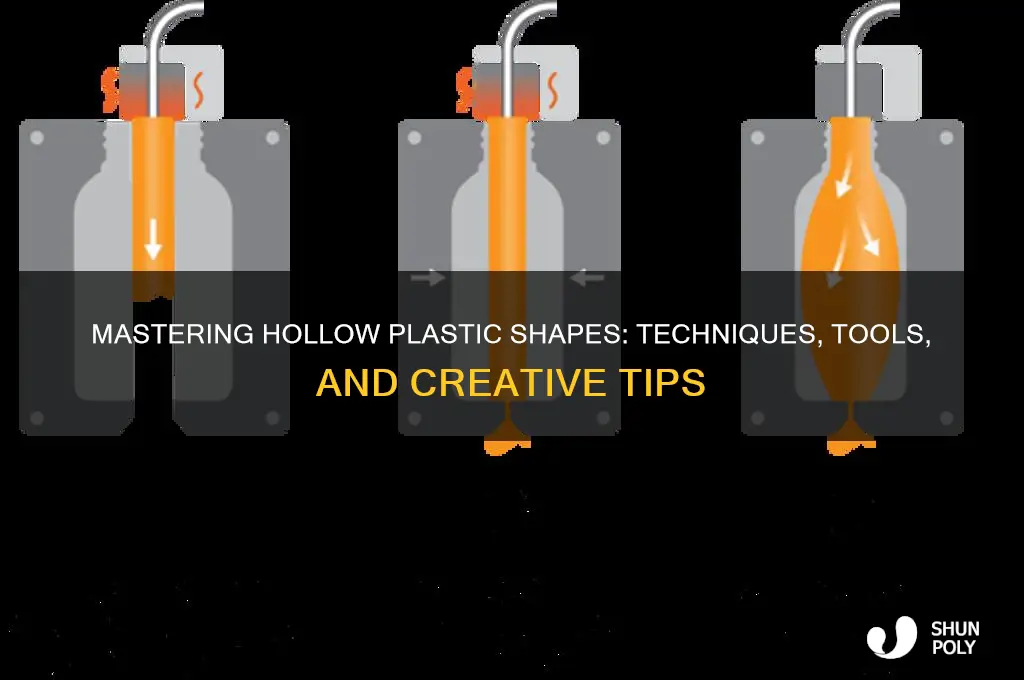 how to make hollow plastic shapes