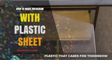 Create Stunning Holograms Using a Simple Plastic Sheet DIY Guide