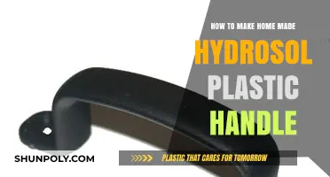 Crafting Hydrosol Plastic Handles: A Simple DIY Home Guide