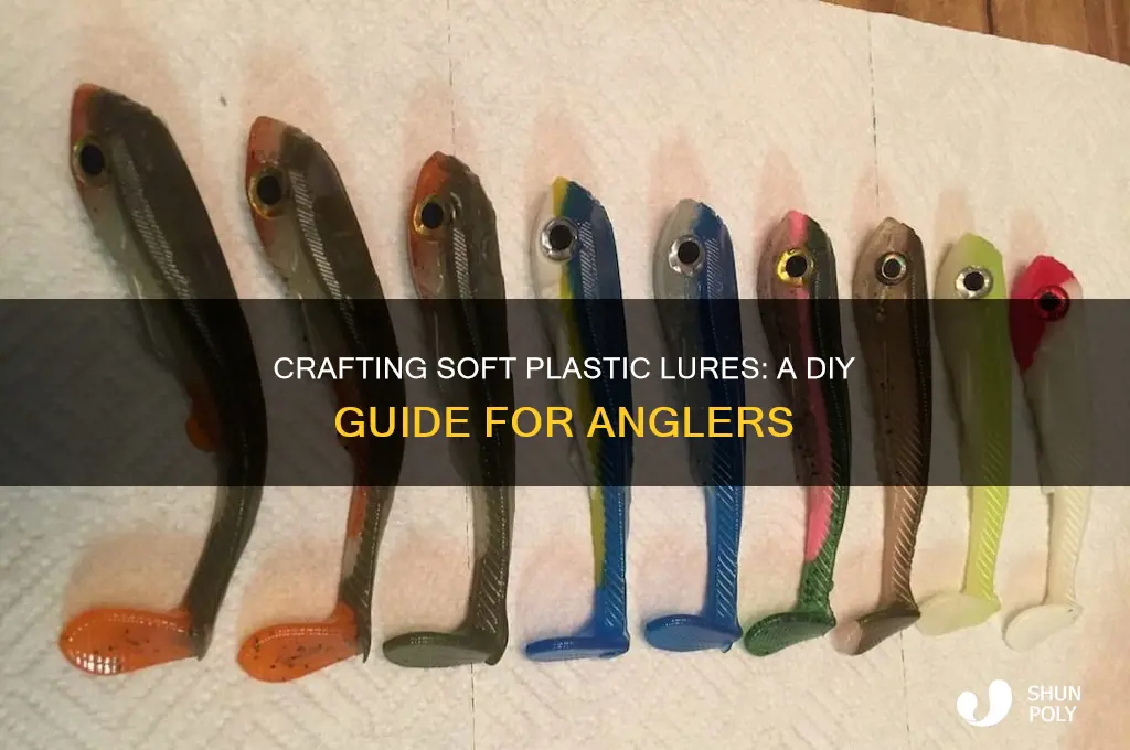 how to make home made soft plastic lures