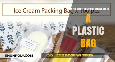 Easy Homemade Ice Cream: Plastic Bag Method for Quick Treats