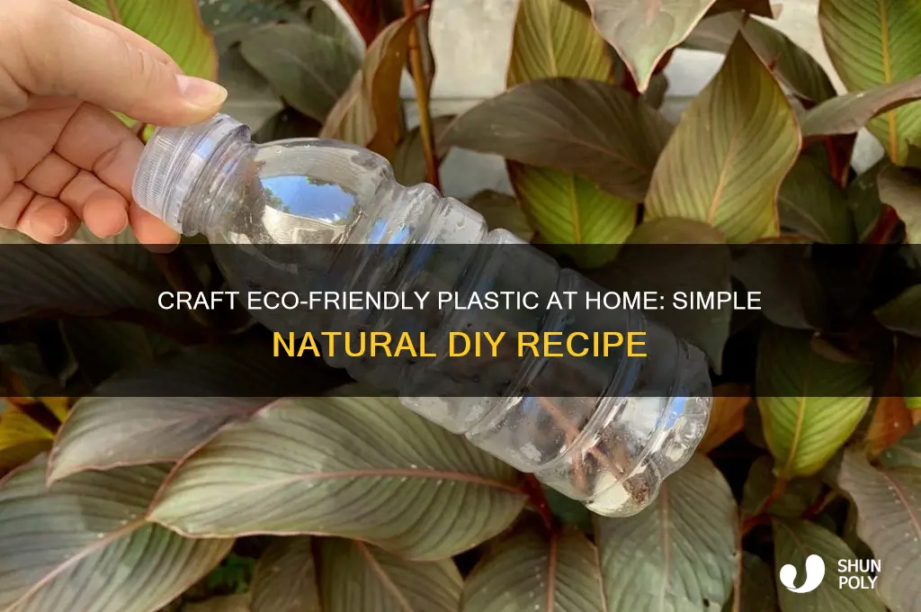 how to make homemade natural plastic