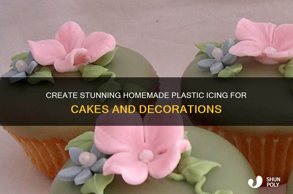 how to make homemade plastic icing