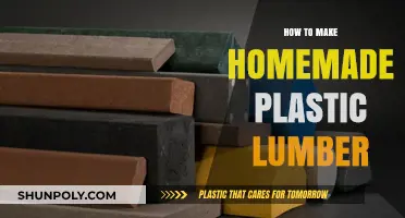 DIY Plastic Lumber: Crafting Eco-Friendly Wood Alternatives at Home