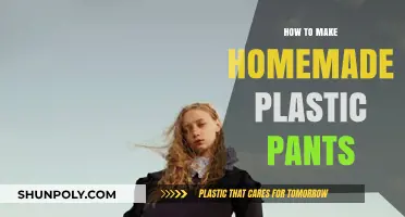 Crafting DIY Plastic Pants: A Step-by-Step Homemade Guide