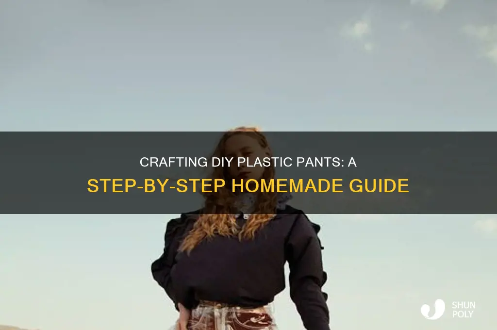 how to make homemade plastic pants