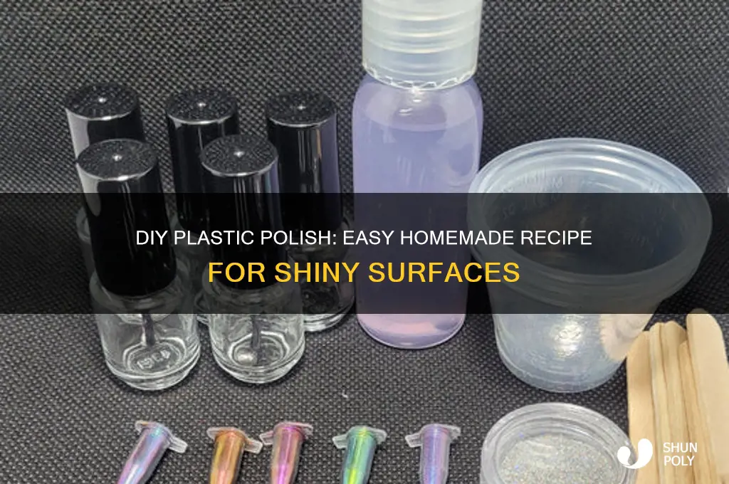 how to make homemade plastic polish