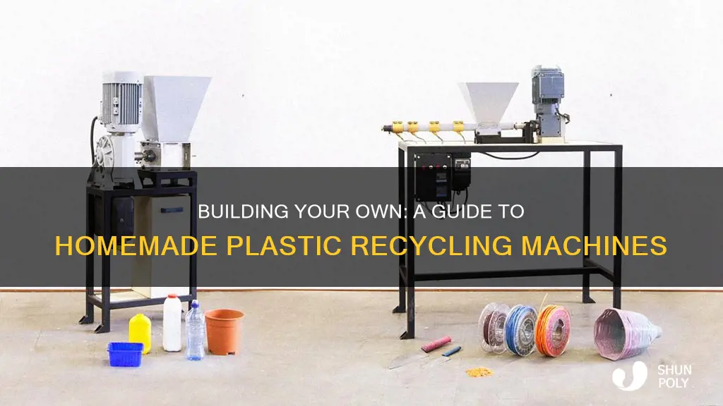 how to make homemade plastic recycling machine