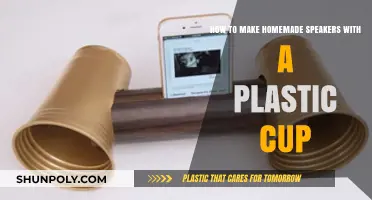 DIY Plastic Cup Speakers: Craft Your Own Sound System Easily