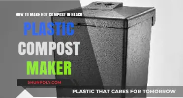 Quick Hot Composting Tips Using Black Plastic Compost Makers