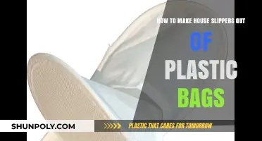 Eco-Friendly DIY: Crafting Cozy House Slippers from Plastic Bags