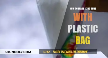 Easy DIY Icing Tube: Create with a Plastic Bag in Minutes