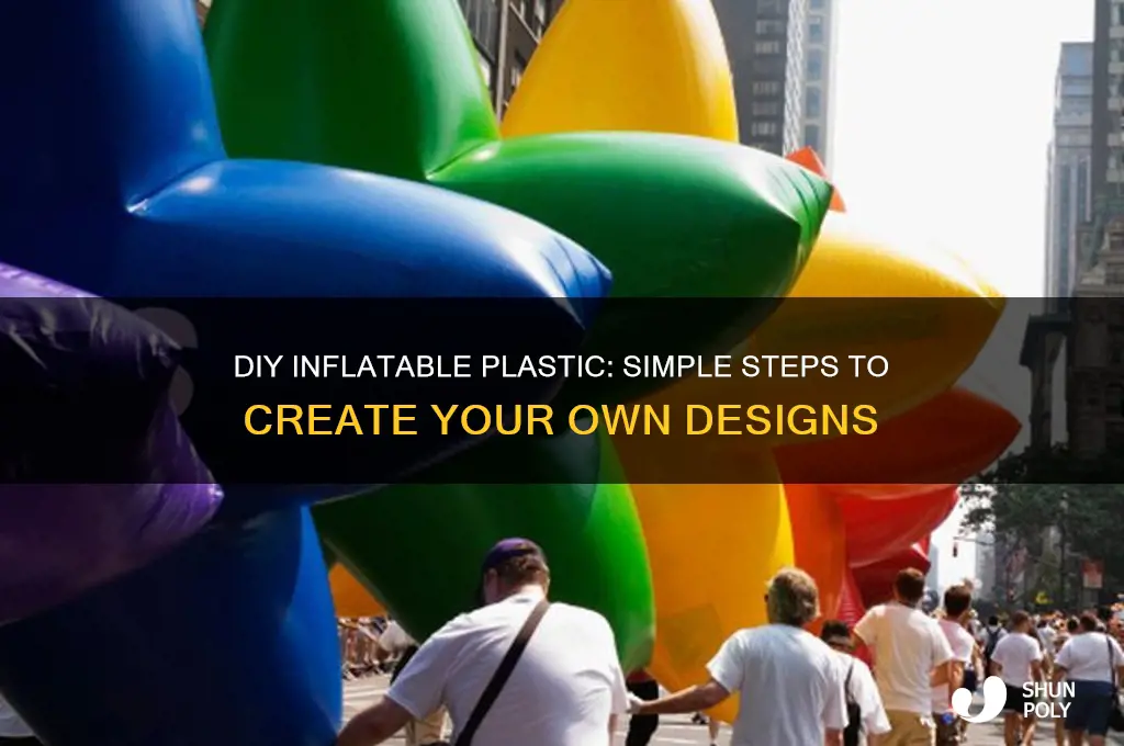how to make inflatable plastic