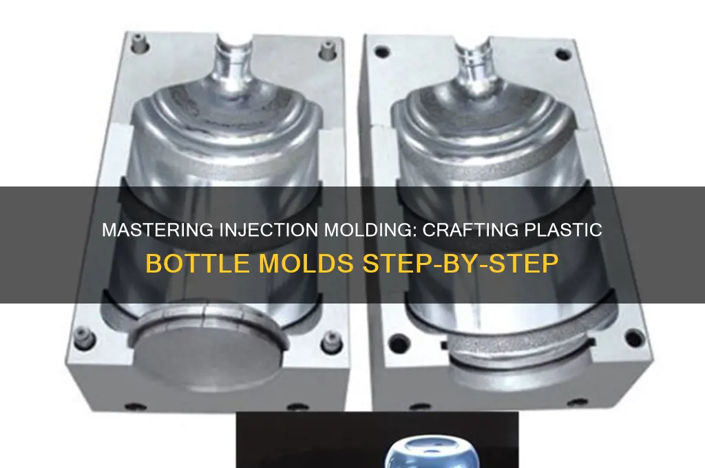 how to make inject mold for plastic bottle