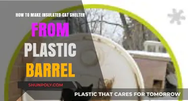 DIY Plastic Barrel Insulated Cat Shelter: Cozy Winter Haven Guide