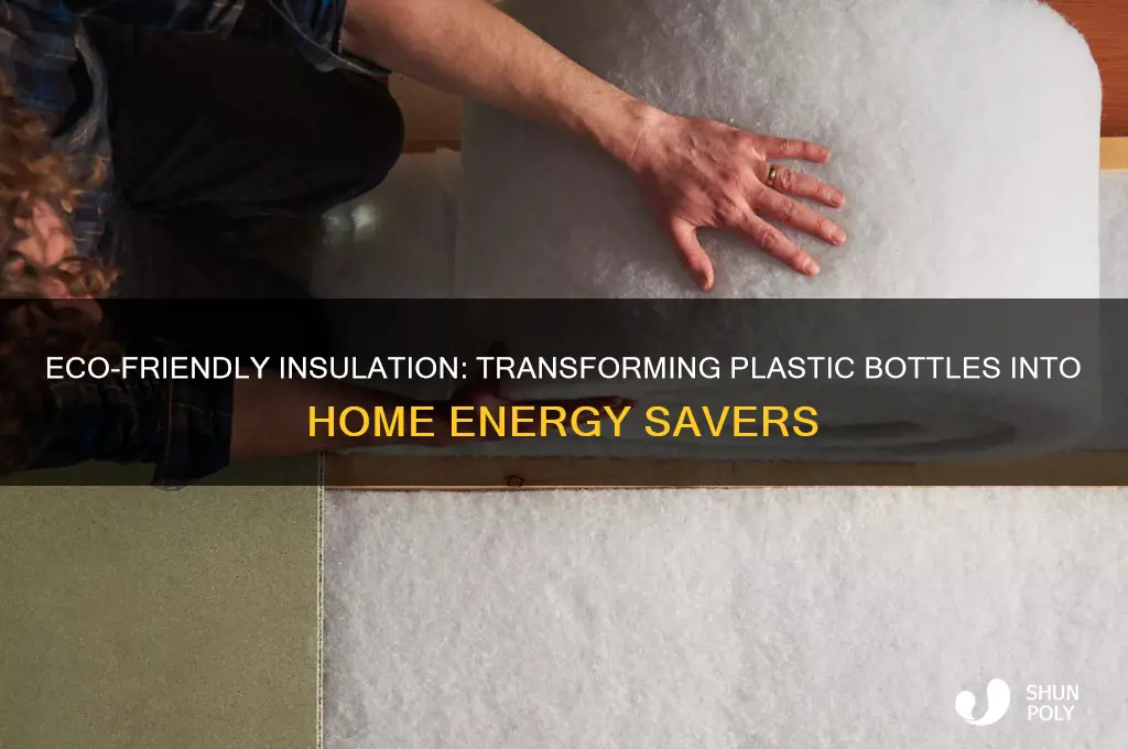 how to make insulation from plastic bottles