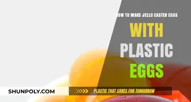 Creative Easter Treats: Making Jello Easter Eggs with Plastic Eggs