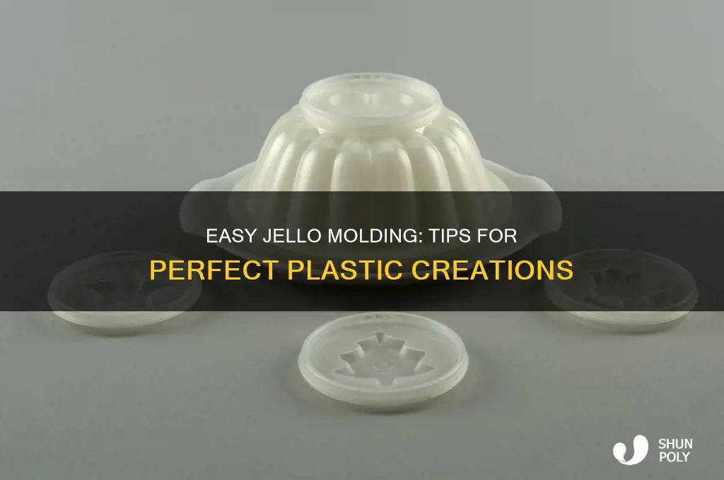 how to make jello in plastic molds