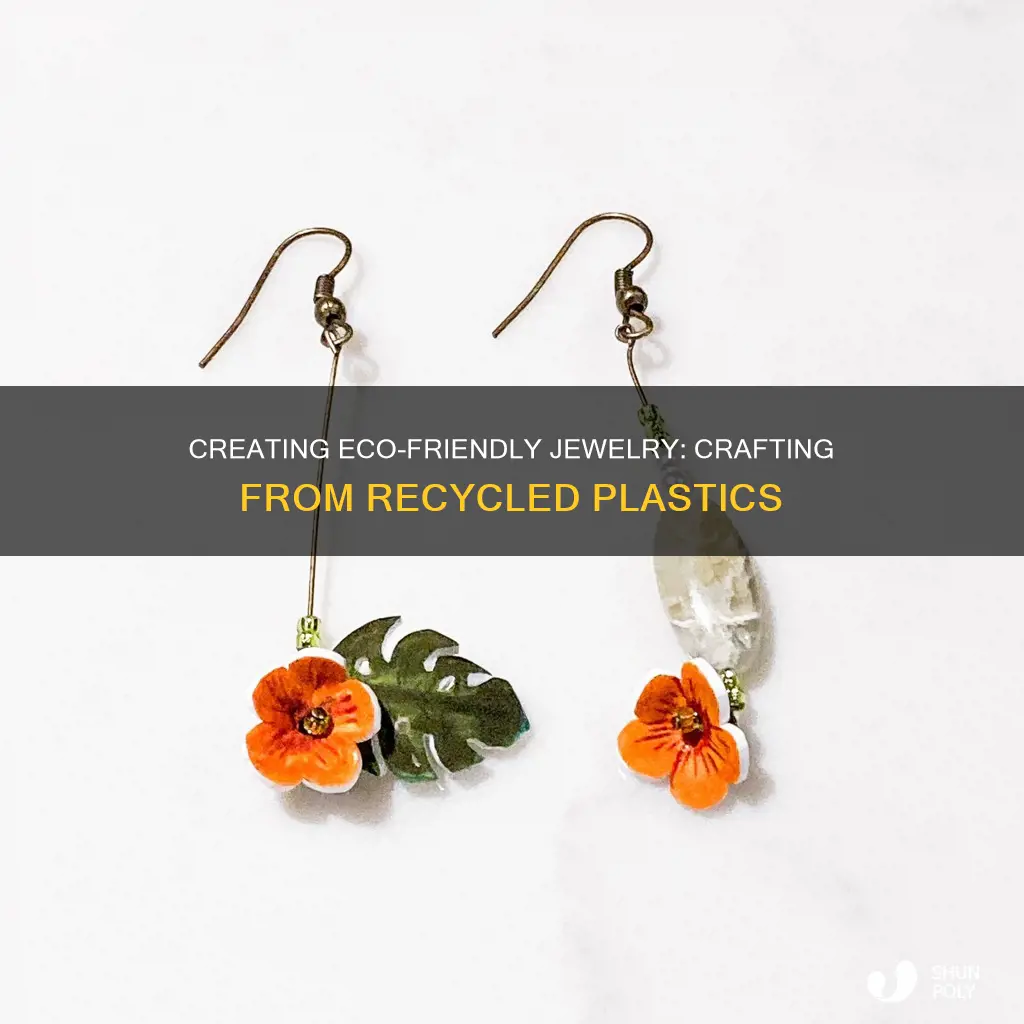 how to make jewelry out of recycled plastic