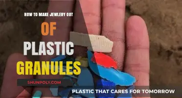Crafting Eco-Friendly Jewelry: Transforming Plastic Granules into Stunning Pieces