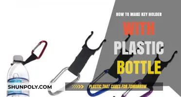 Creative DIY: Craft a Key Holder from Plastic Bottles Easily