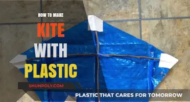 Creative DIY: Crafting a Durable Kite Using Recycled Plastic Easily