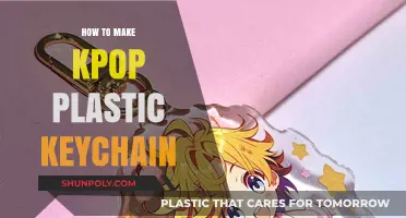 DIY K-Pop Plastic Keychain: Craft Your Fandom Accessory Easily