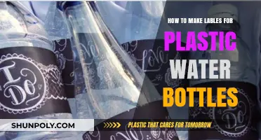 DIY Plastic Water Bottle Labels: Easy Customization Guide