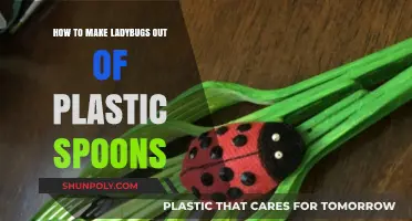 Crafting Cute Ladybugs: A Creative Guide Using Plastic Spoons