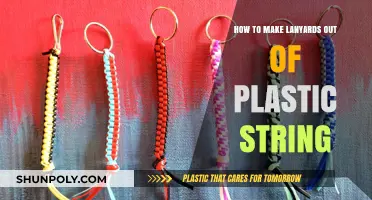 Crafting DIY Lanyards: Easy Steps Using Plastic String for Beginners
