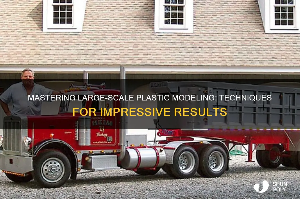 how to make large scales on plastic