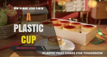Easy Leche Flan Recipe: Make Creamy Dessert in Plastic Cups