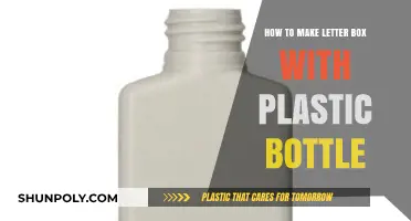 Creative DIY: Crafting a Letterbox from Recycled Plastic Bottles