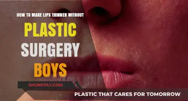 Natural Ways for Boys to Achieve Thinner Lips Without Surgery