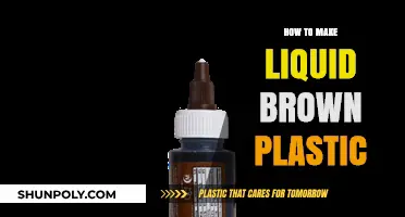 Crafting Liquid Brown Plastic: A Step-by-Step DIY Guide