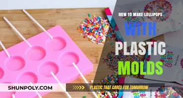 Easy DIY Lollipop Making: Using Plastic Molds for Sweet Treats