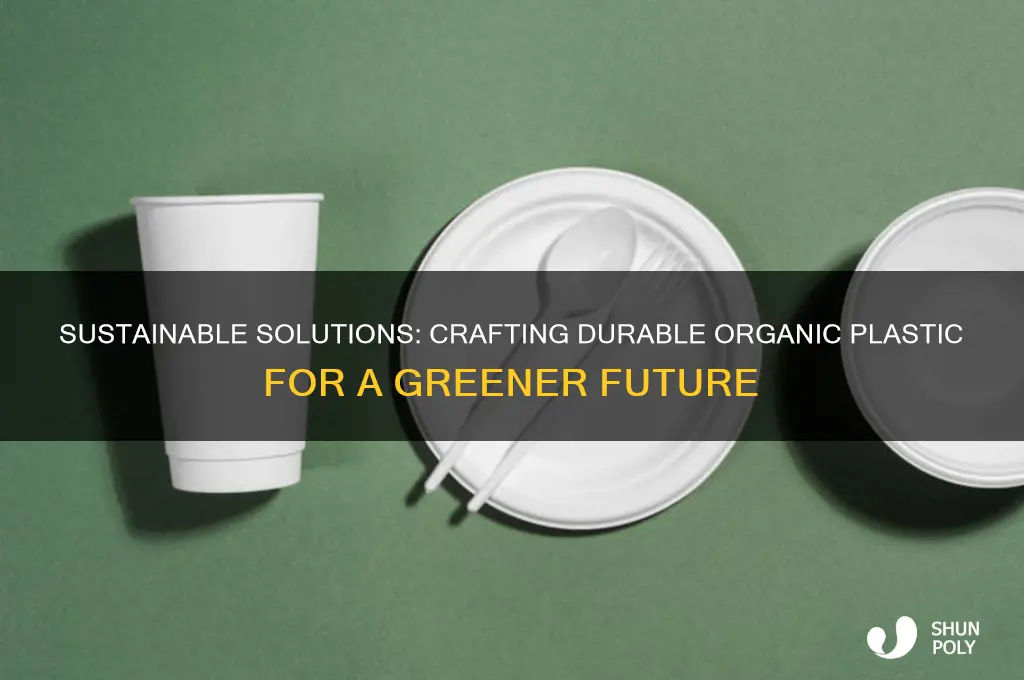 how to make long lasting organic plastic