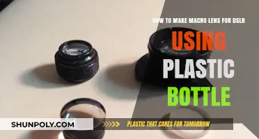 DIY Macro Lens: Transform Your DSLR with a Plastic Bottle