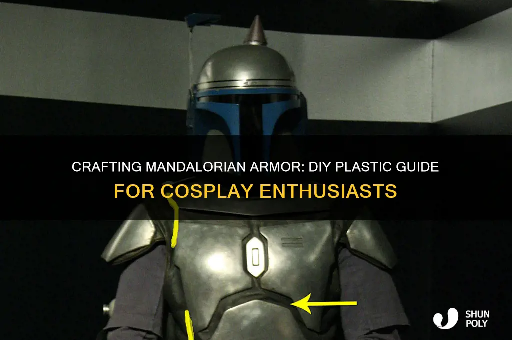 how to make mandalorian armor out of plastic