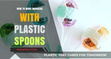 Crafting Fun: DIY Maracas Using Plastic Spoons for Kids