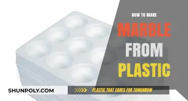 Eco-Friendly Crafting: Transforming Plastic Waste into Beautiful Marble Creations